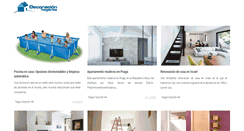 Desktop Screenshot of decoracionhogares.com